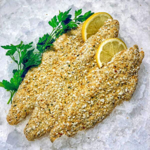 Rebozado Filet de Brótola  Finas Hierbas x kg.