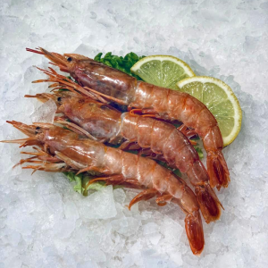 Langostinos Enteros Crudos x 100grs
