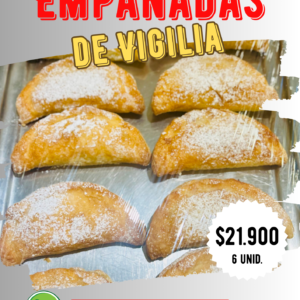 Combo 6 unid Empanadas de Vigilia